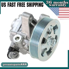 Fits For 2002-2011 Honda CR-V 2.4L High Quality Power Steering Pump w/ Pulley