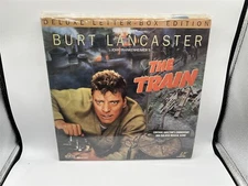 THE TRAIN DELUXE LETTER-BOX EDITION - BURT LANCASTER LASERDISC - GATEFOLD COVER