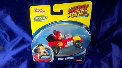 Disney Junior Mickey And The Roadster Racers Mickey's Hot Rod Die-Cast Race Car