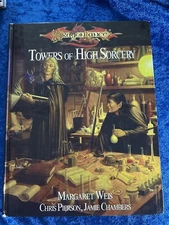 Towers of High Sorcery (Dragonlance) Signed By Jamie Chambers And Margaret Weis!