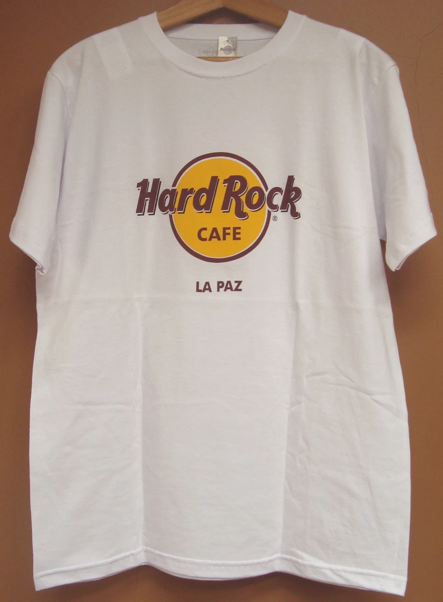 NEW AUTHENTIC HARD ROCK CAFE LA PAZ CITY T SHIRT TEE CLASSIC LOGO L SIZE MEN