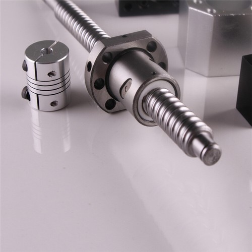 Vis à billes SFU1605 anti-couple 250-1550 mm + BK/BF12 + boîtier écrou + coupleur 6,35 * 10 mm - Photo 4/12