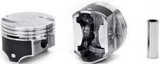 Fits 1970-1983 Chevrolet 454 7.4l Mark Iv Bbc - Flat Top Pistons And Moly Rings