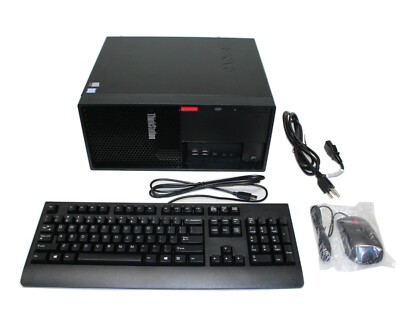 Lenovo Thinkstation P330 i7-8700 3.2GHz 32GB RAM 512GB SSD 4TB HDD Quadro M2000