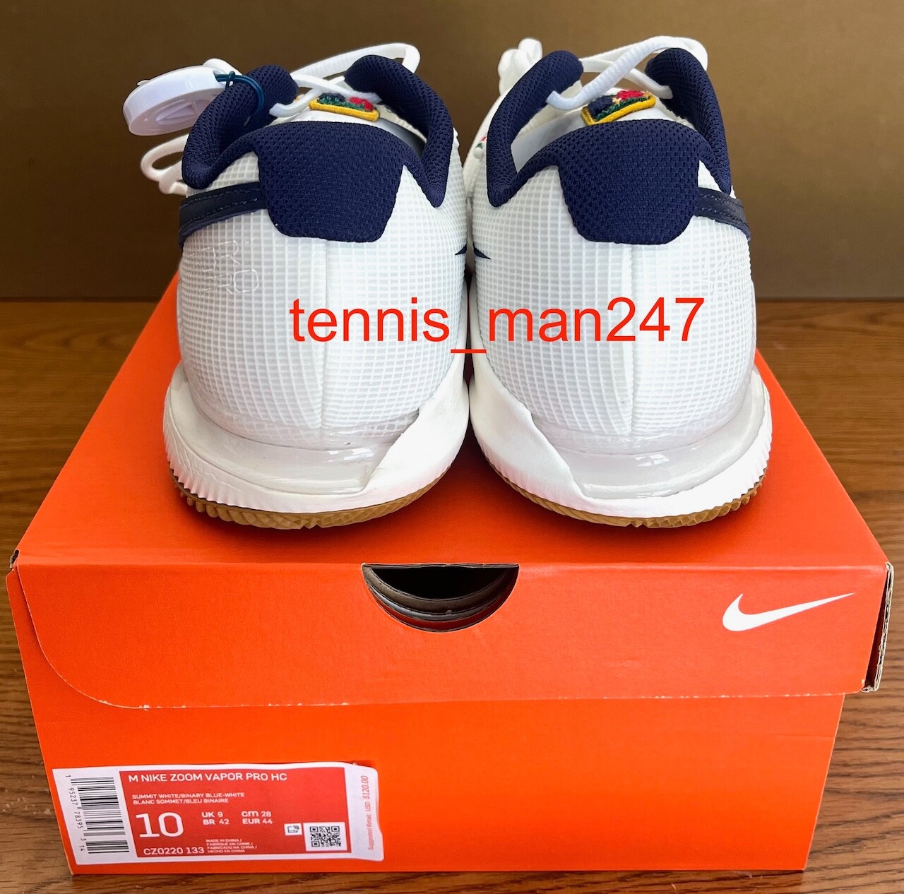 Nike Carlos Alcaraz Court Zoom Vapor Pro CZ0220-133 Tennis Shoes Federer Rafa 10 image 9