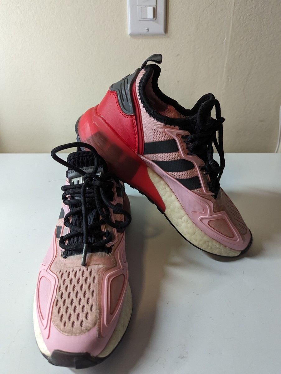 adidas training shoes Black／pink Size 9.5 - adidas Ninja x ZX 2K Boost Time In - True Pink