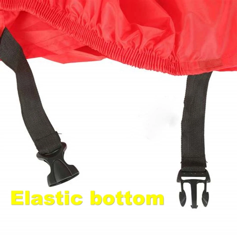 Motorcycle Cover Bag XXXL Red For Honda Gold Wing GL 1100 1200 1500 1800 - Image 4 of 4