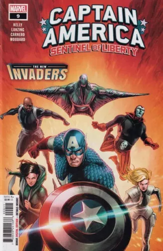 Captain America: Sentinel of Liberty (2nd Series) #9 NM 9.4 2023 Carnero Cover