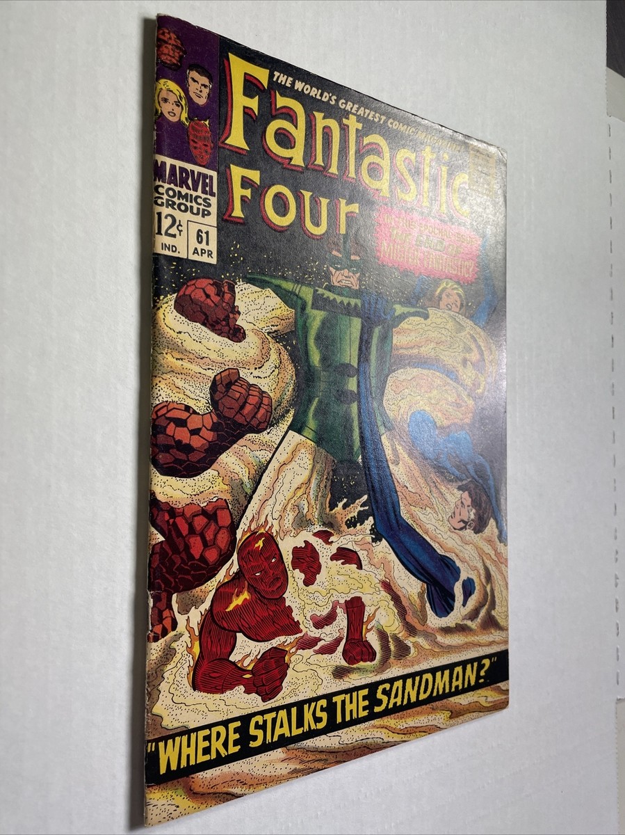 Fantastic Four #61 F/VF 1967 Marvel Comics Sandman | eBay