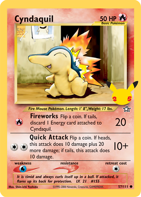 Cyndaquil (57/111) (Jumbo Card) [First Partner Pack] | eBay
