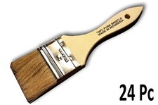 24 Pc of 2" Chip Brush Brushes Perfect for Adhesives Paint Touchups 2 Inch