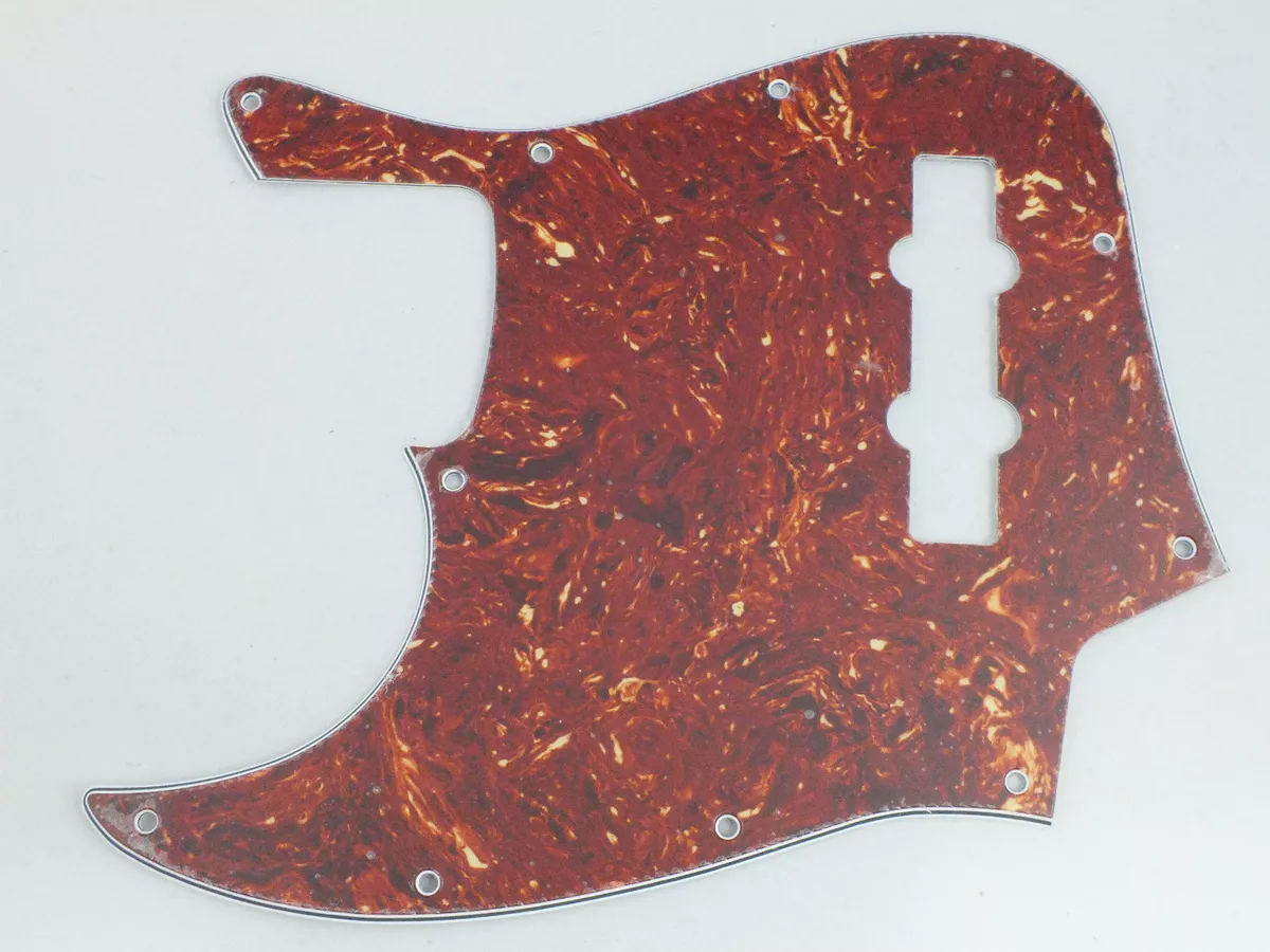 Left handed deals jazz bass pickguard