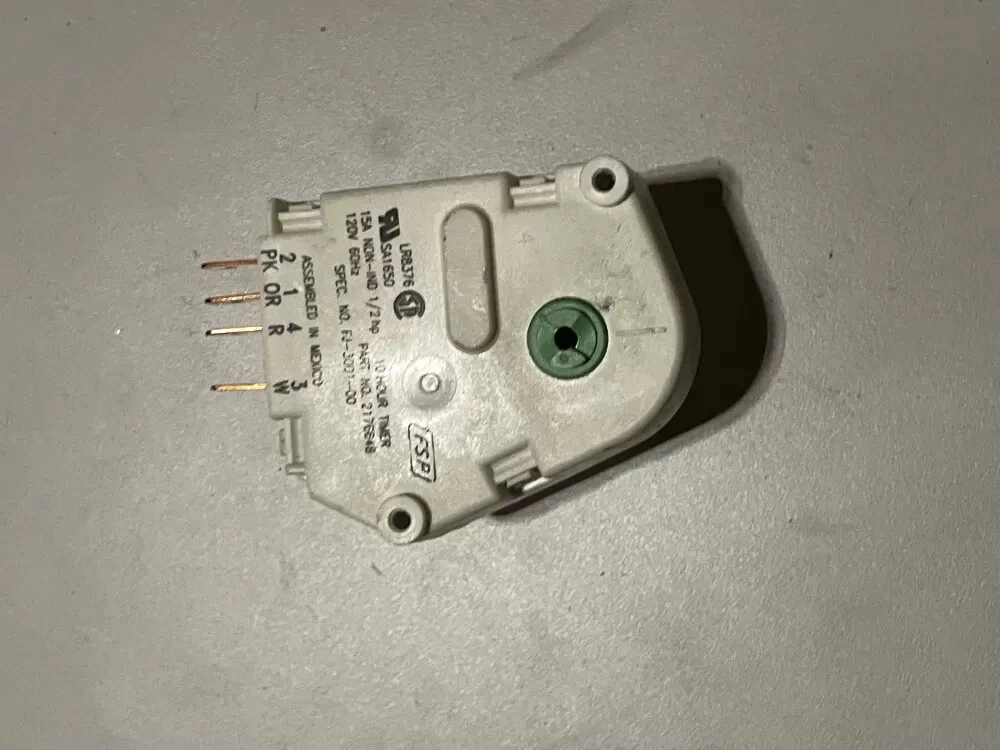 Whirlpool Kenmore W10822278 Refrigerator Defrost Timer AZ30727 | WM200