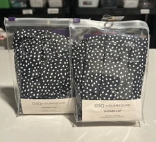 Lot of (2) GSQ by Glamsquad Reusable Shower Caps