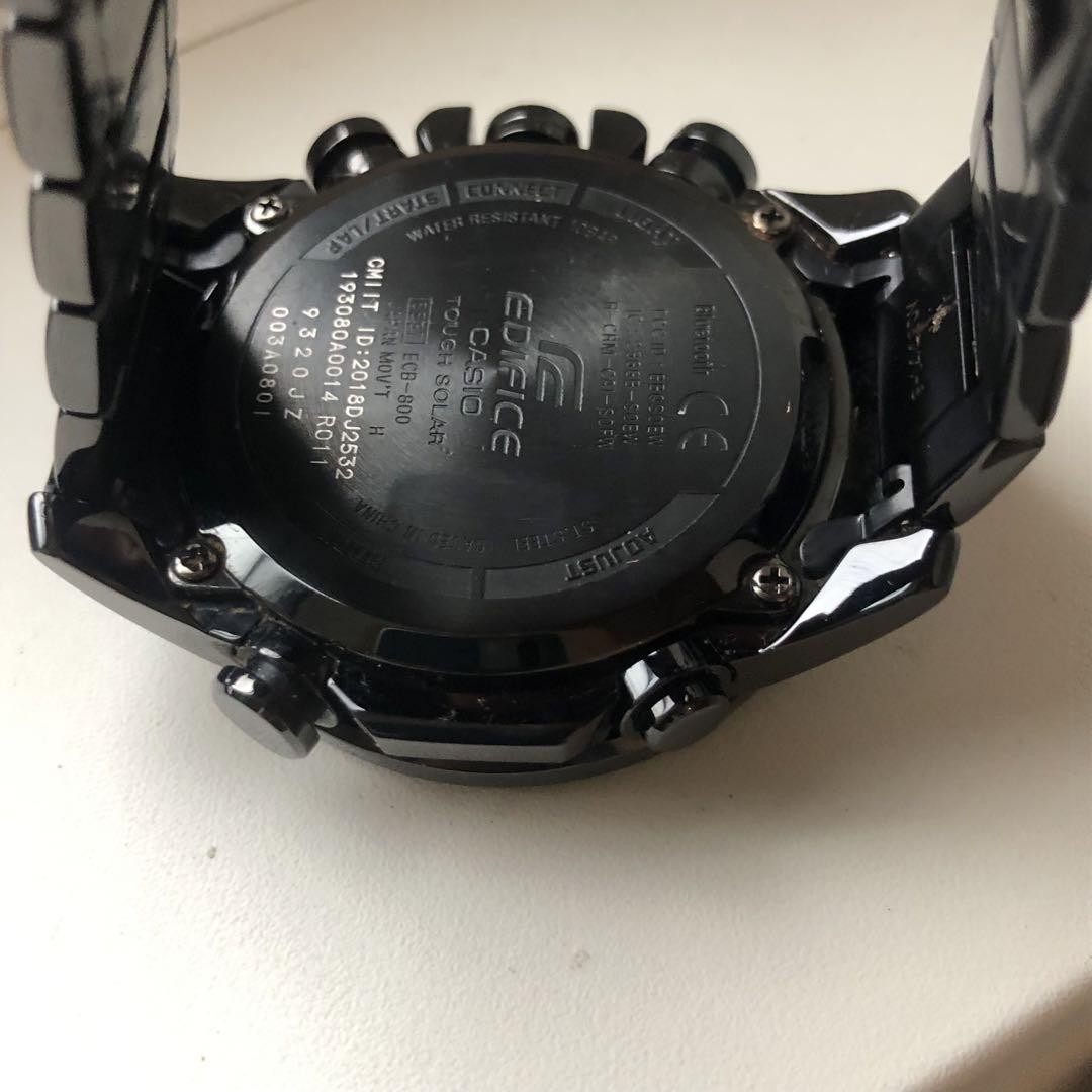 Casio Edifice ECB-800 Men's Tough Solar Bluetooth Analog
