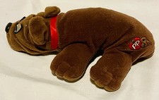 Tonka Vintage 80s Pound Puppy 8" Rumple Skin Brown Dog