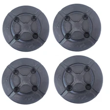 4PCS Car Auto Jacking Lift Pads, Round Heavy Duty Rubber Arm Pads Fit for Aut...