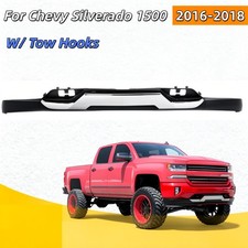 Front Bumper Valance Chrome Skid Plate For Silverado 1500 2016-2019 With Z71 Front Bumper Valance Chrome Skid Plate For Silverado 1500 2016-2019 With Z71