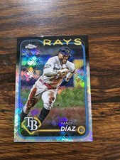 Yandy Diaz 2024 Topps Chrome Logofractor Tampa Bay Rays #107