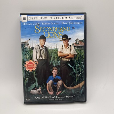 Secondhand Lions (DVD, 2003) (Michael Caine, Robert Duvall, Haley