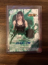 Nikki Cross /50 Wyatt Sicks Auto 2018 Topps Undisputed NXT Autograph Green