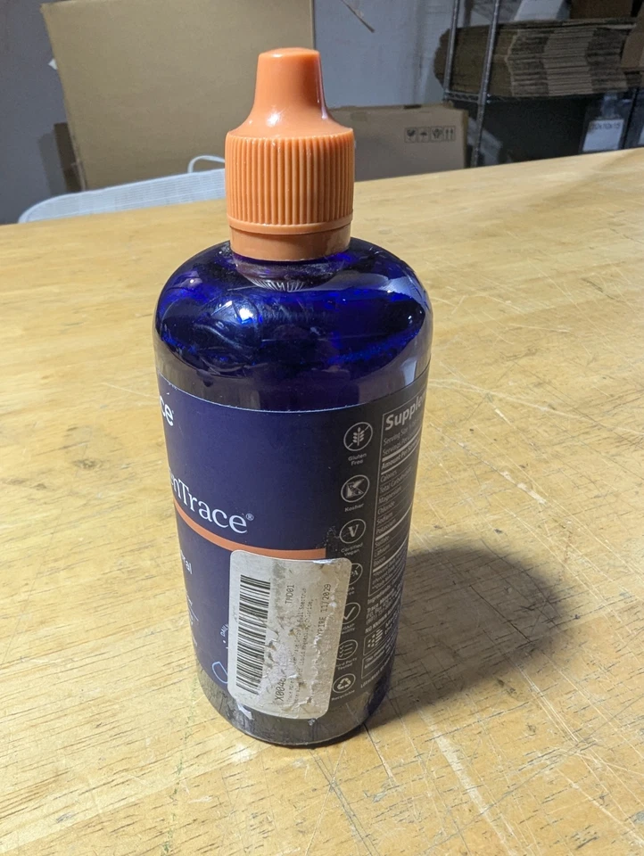 Gotas minerales Trace Mineral Research ConcenTrace 8 oz. Healthy Cells Energy 2029 Foto 2 de 4