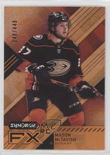 2021-22 Upper Deck Synergy FX Rookies Orange 148/449 Mason McTavish #FXR-MM 0a7k