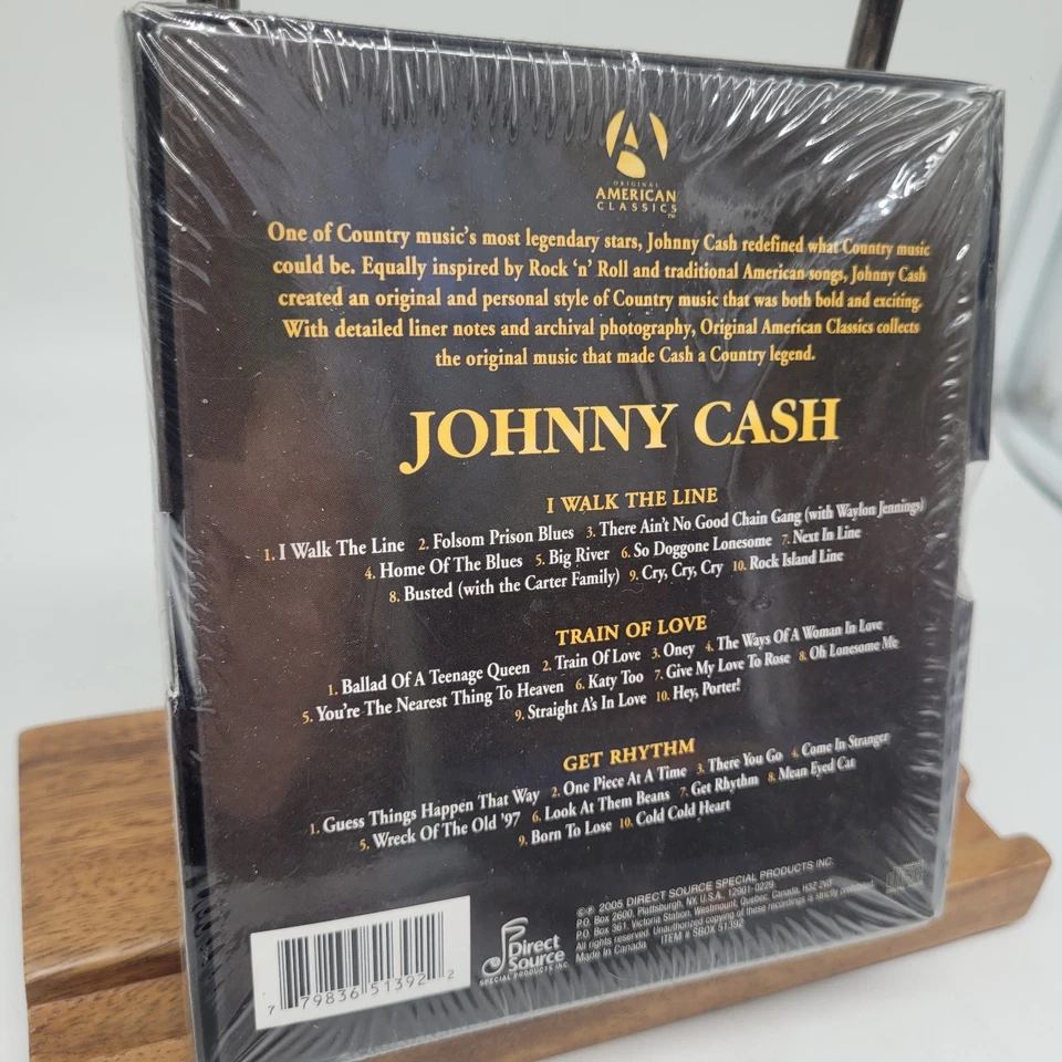 Brand New Sealed Johnny Cash Original American Classics 3x CD Set  - Image 2 of 3