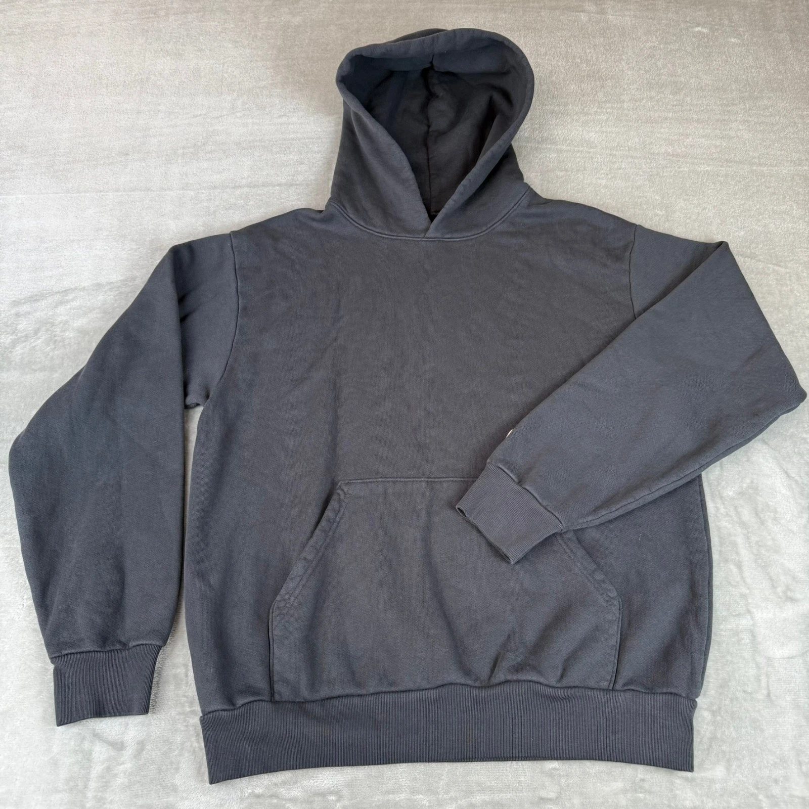 American Giant Vintage Pullover Hoodie Mens Large Black Unisex $165 USA New NWOT