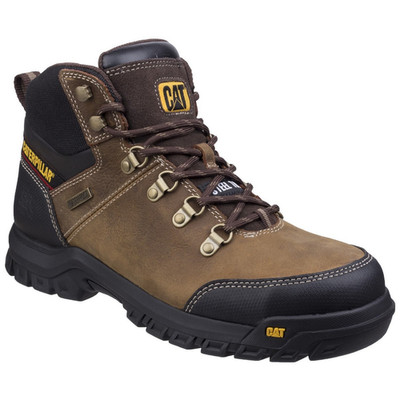 Caterpillar Framework Herren Brn Stahlkappe/Verbund Zwischensohle S3 Arbeit Sicherheitsstiefel