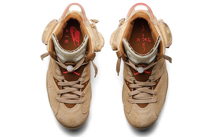 Size 9 - Jordan 6 Retro x Travis Scott Mid British Khaki for sale