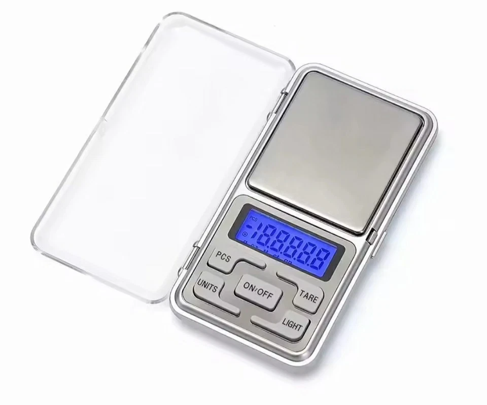 Báscula digital de precisión♎Balanza fina 0,01-500 g Báscula de bolsillo Gramo fino Oro Plata - Imagen 3 de 4