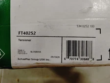 Schaeffler Accessory Drive Belt Tensioner-Assembly INA FT40252 (U3CE)