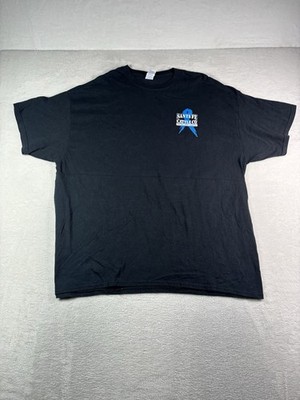 Gildan Men's T-shirt 2XL Santa Fe Cattle Company ''We Protect Our Own'' Biker Tee