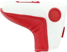 Evnroll Golf Blade Putter White/Red Headcover