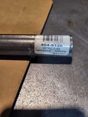 LOT OF 3 - Weasler 3ft x 26.5 MM x 3.4 MM Wall Tri-lobe Tubing 1 Series 404-6126