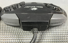 (2) Sega Saturn Model 1 Controller Game Pad MK-80100 OEM Black Tested