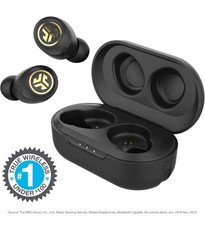 JLab JBuds Air Icon True Wireless Signature Bluetooth Earbuds and Charging Case