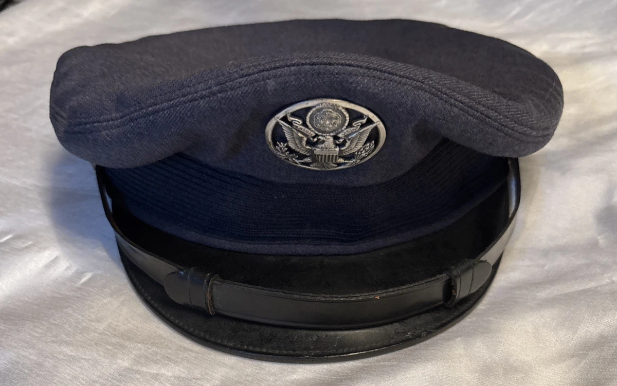 RAF  Air Force ピークドキャップ　放出品 貴重 Royal Air Force イギリス空軍 実用品 PEAKED CAP ヴィンテージ