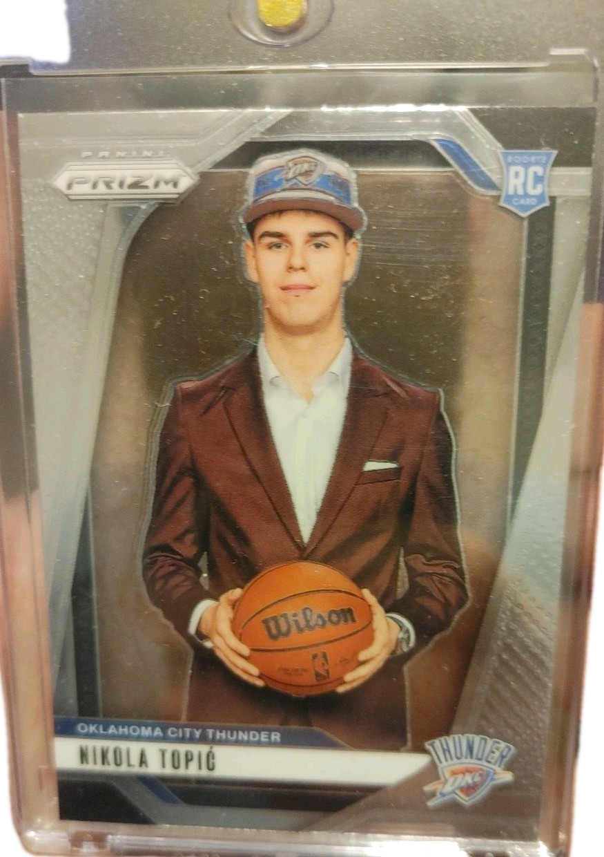 2024-25 PANINI PRIZM NIKOLA TOPIC #230 IMAGE VARIATION (RC) Rookie