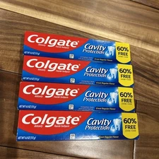 Toothpaste…Protection Regular Flavor 4 oz (4-Pack)  BRANDNEW!! FREE SHIPPING