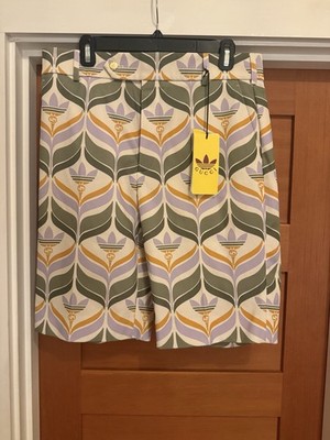 Gucci X Adidas Trefoil Shorts Mens Size 50 Medium