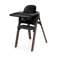  Color:Black/Warm Brown Stokke-Steps Highchair 14273