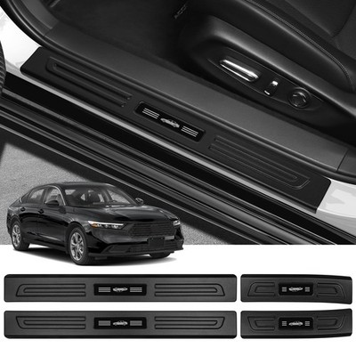 4PCS Door Sill Protector for Honda Accord 2018-2025 2026 Hybrid (Include HEV)...