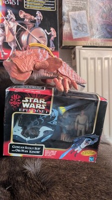 Hasbro Star Wars Episode I Gungan Scout Sub/Surf Set mit Obi-Wan Kenobi