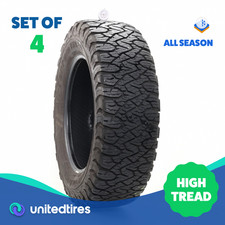 Set Of 4 Used Lt 27565r20 Bfgoodrich All-terrain Ta Ko3 - 10.5-1232
