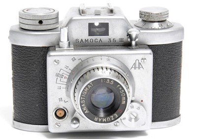 Samoca 35 III Film Camera w. C. Ezumar Anastigmat 1:3.5/50 mm