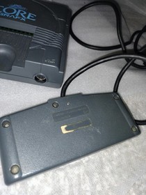 NEC PC Engine CoreGrafx With Controller & AV Cable. Power Source Not Included.