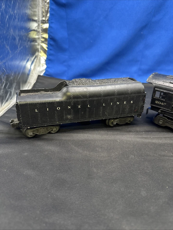Lionel Postwar 2046 Hudson Steam Loco 4-6-4 ,"1954"& 2046W Tender  Serviced . - Image 3 of 4