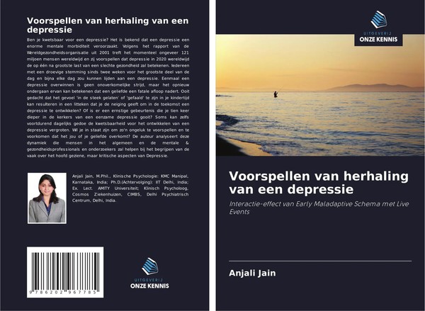 Anjali Jain | Voorspellen Van Herhaling Van Een Depressie | Taschenbuch (2021)-image